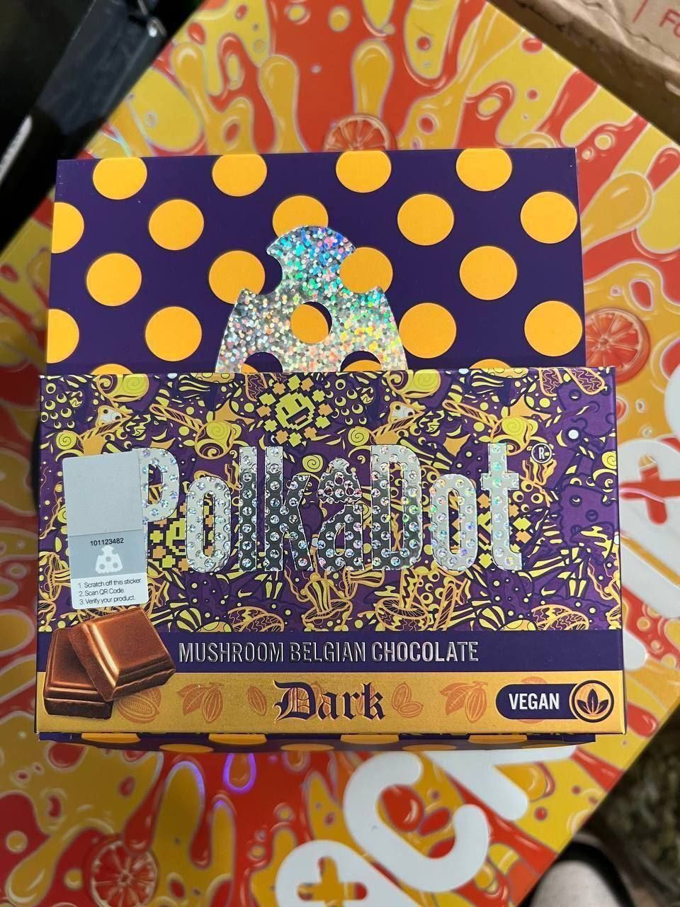 Polkadots shroom Chocolate bars